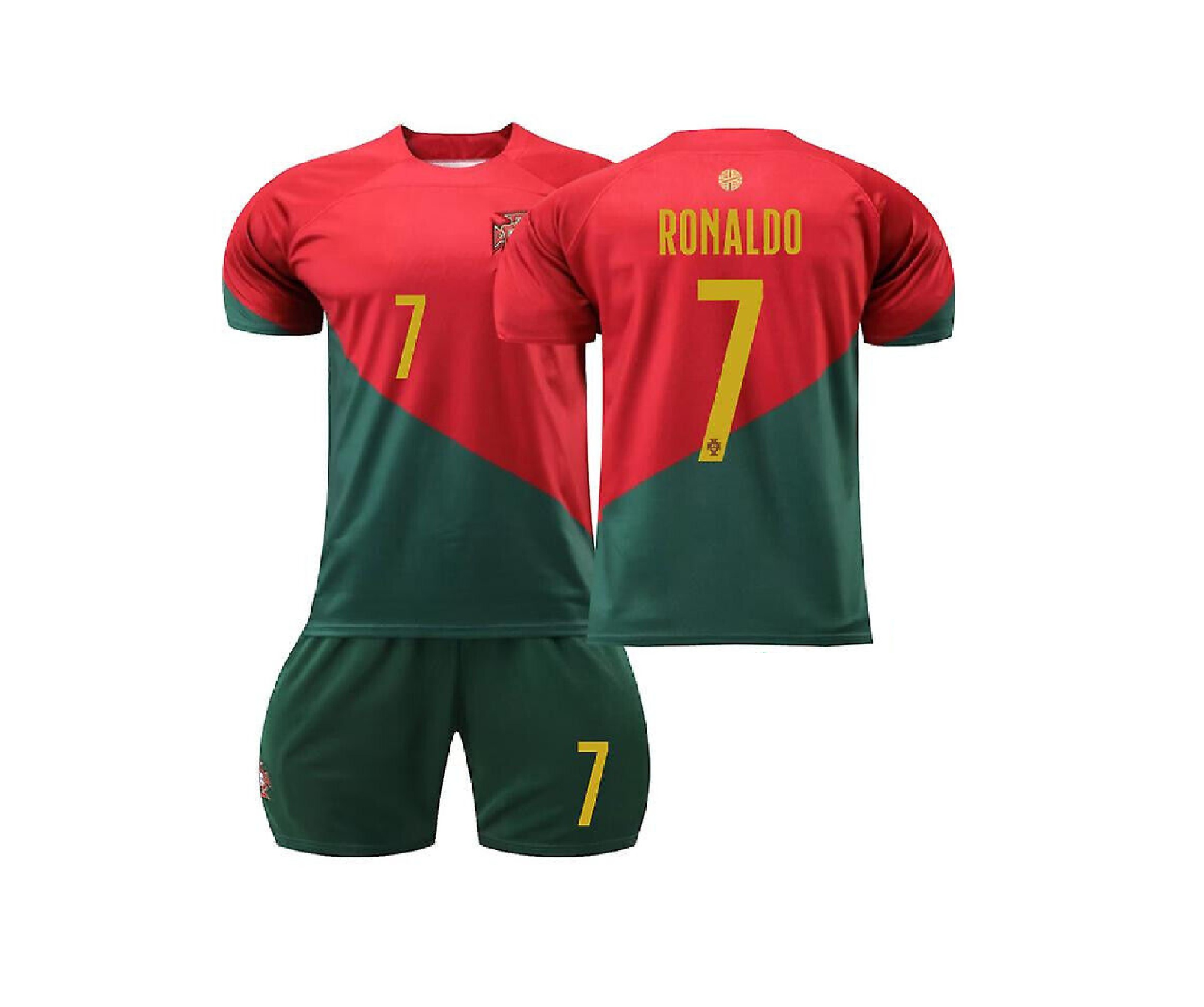 Conjunto de Portugal Ronaldo – Niños y adultos – Niños – Hombre Ropa deportiva