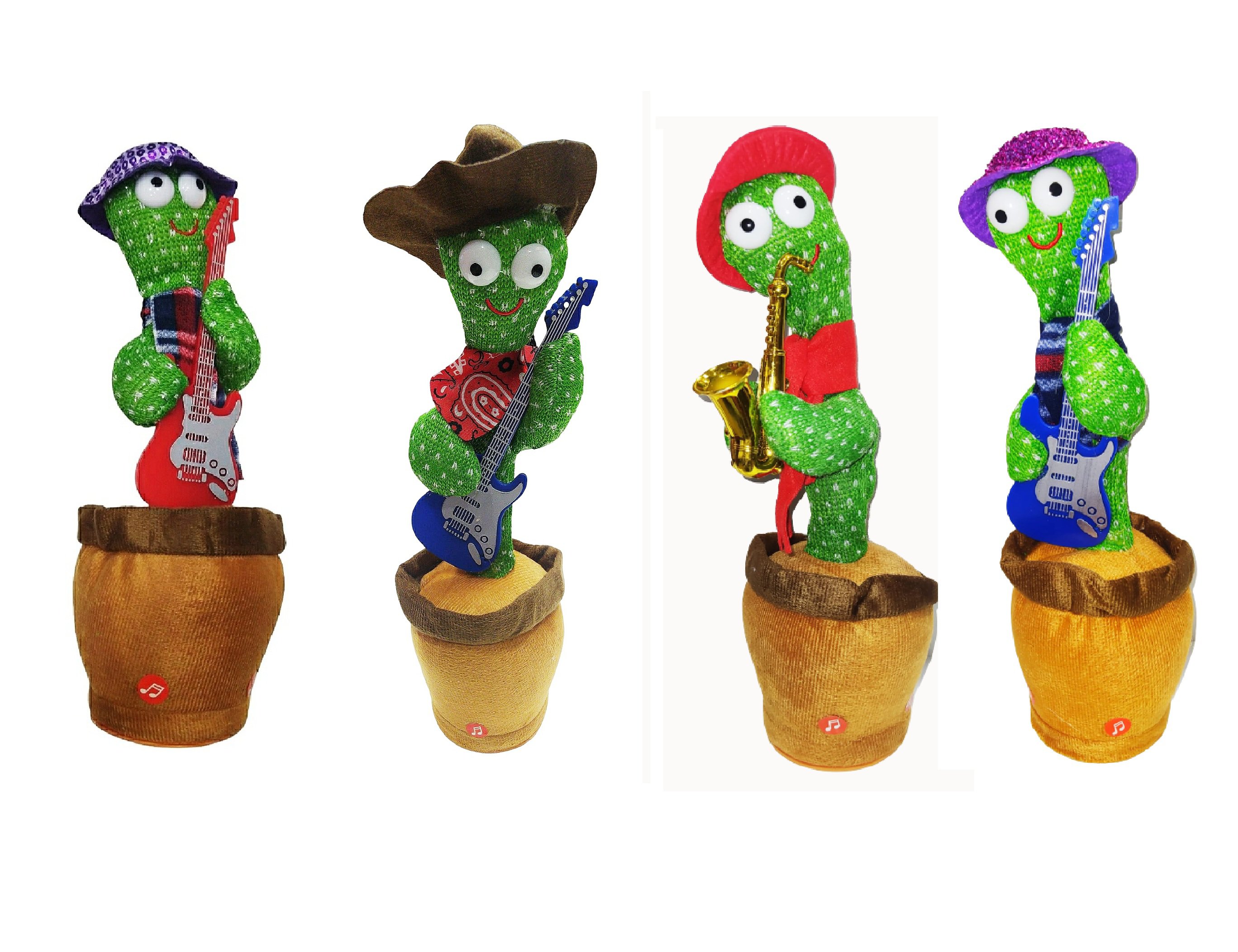 Cactus Que Habla, Juguete de Peluche de Cactus electrónico Que Baila, Juguetes de Peluche de Cactus