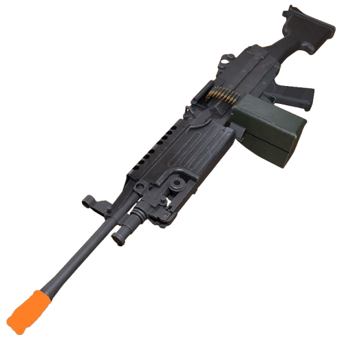 M249 Mk 2 SAW — 1:1 3D printed INERT prop. Painted, assembled