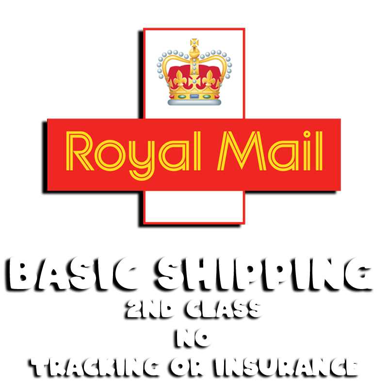 BASIC SHIPPING (2ND CLASS NO TRACKING