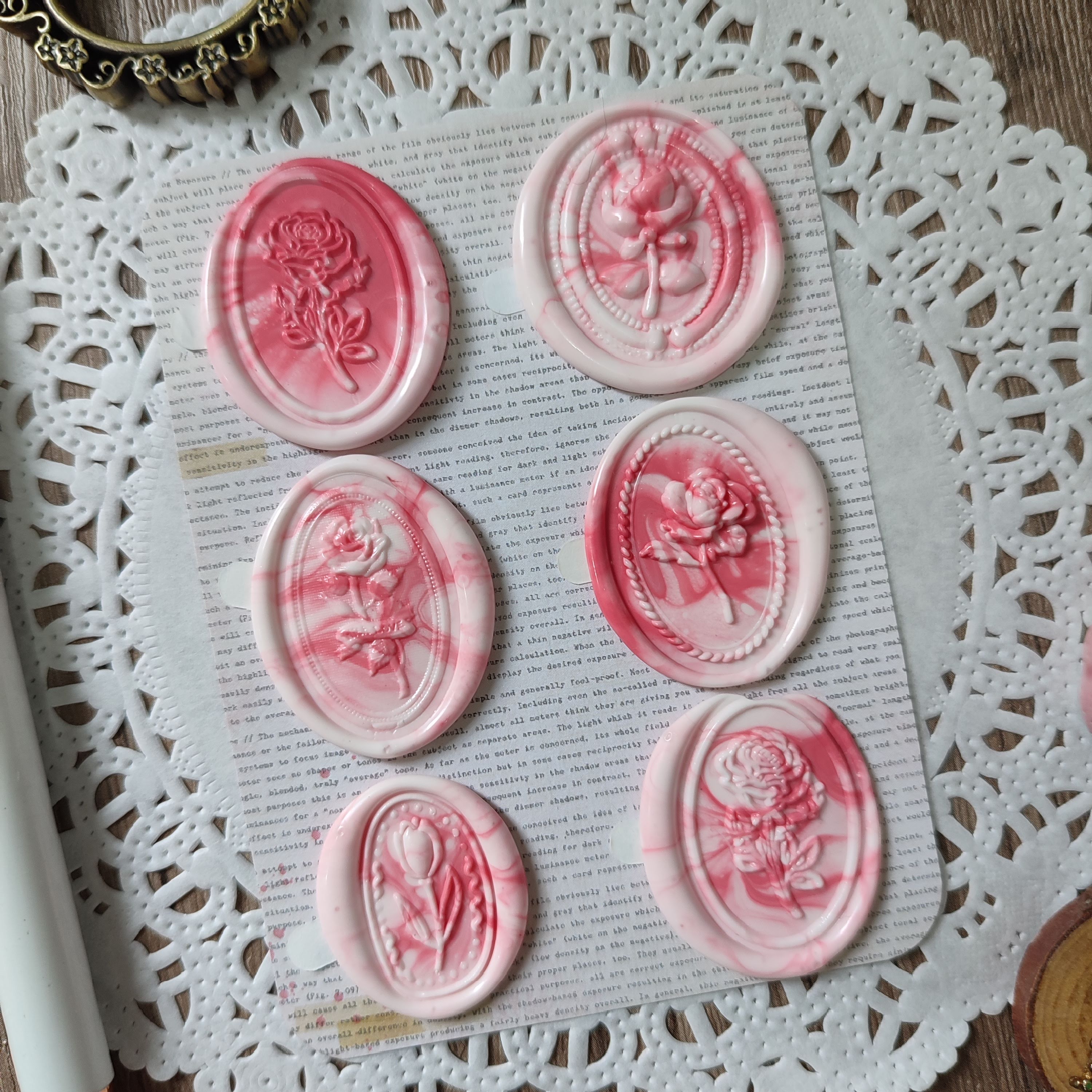Pre-made Wax Seals (Marbled Collection)