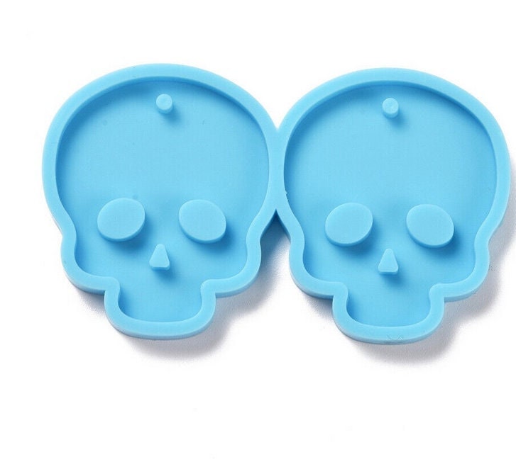 DIY Craft Skull Pendants Silicone Molds Resin Casting Jewelry Making Halloween