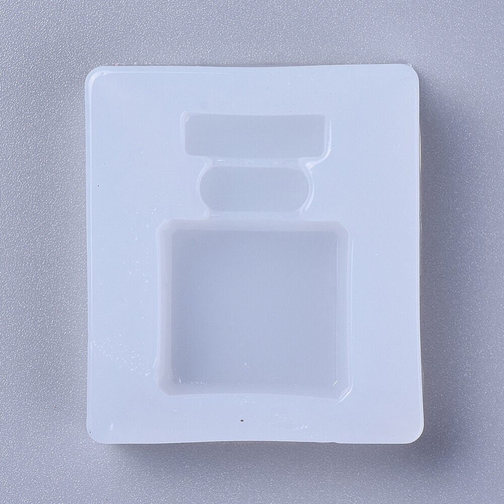 Perfume Bottle Shape Silicone Molds Soap Candle Fondant Baking Chocolate DIY