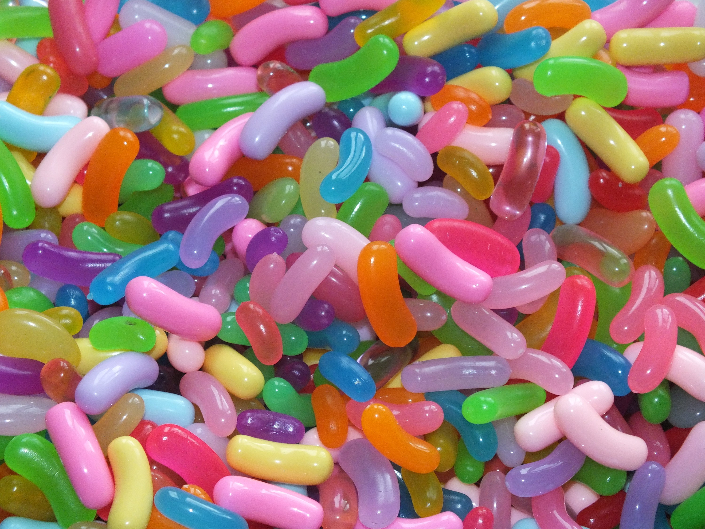 SO REALISTIC Fake Prop Jelly Beans Dolls Food Mixed Candy Resin Not Flatback 3D Sweets Choose Amount