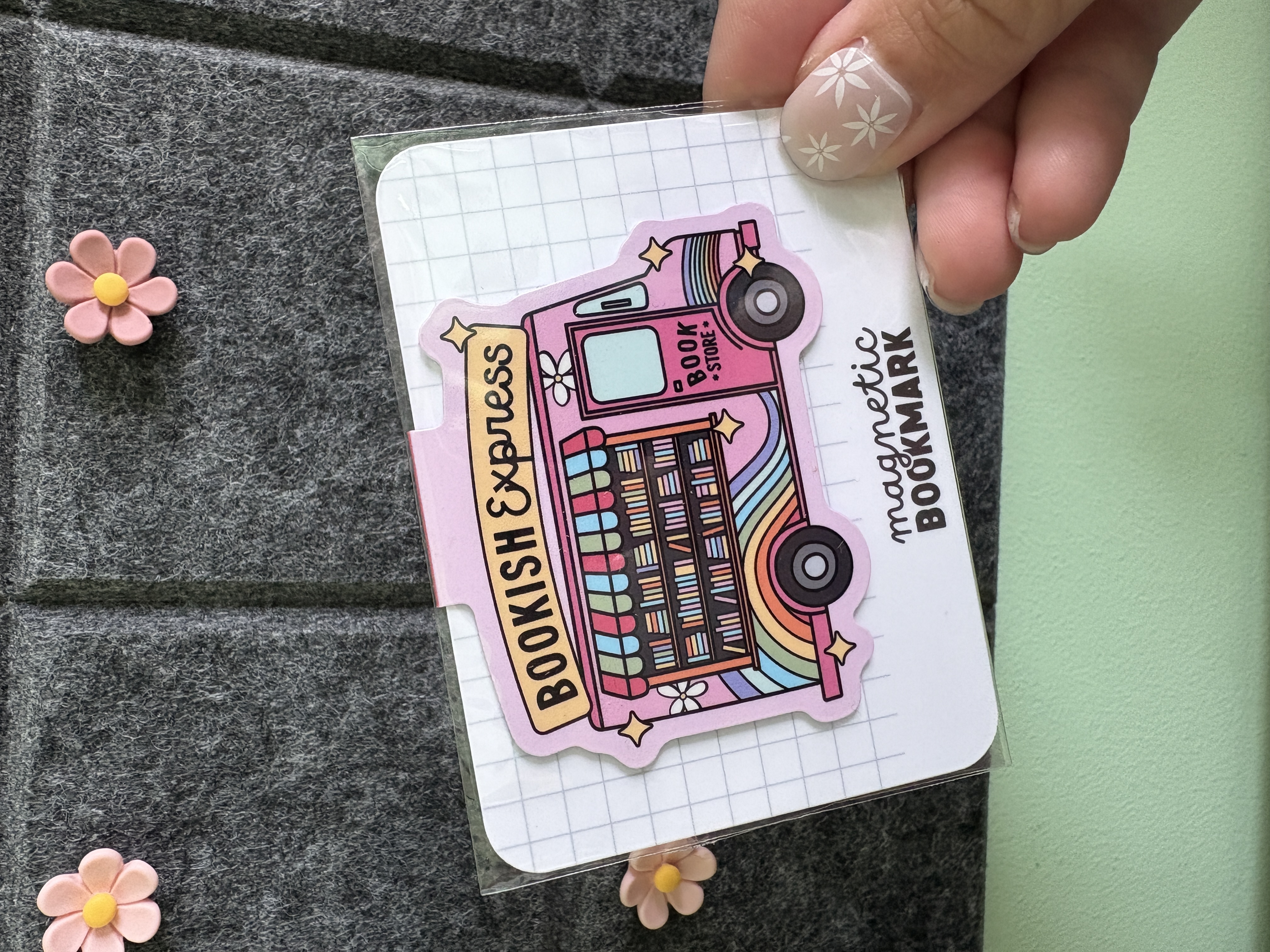 Bookish Magnetic Bookmarks