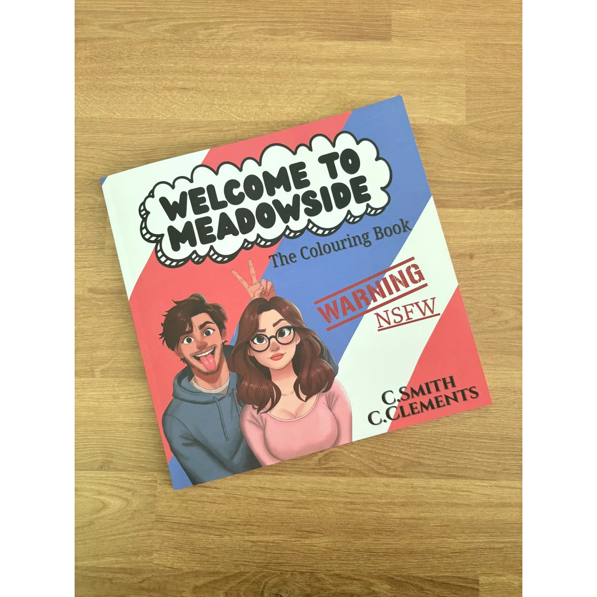 COLLECTION AT SIGNING Meadowside NSFW Colouring Book