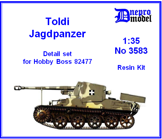 Toldi Toldi Jagdpanzer Detail set for Hobby Boss 82477 1/35
