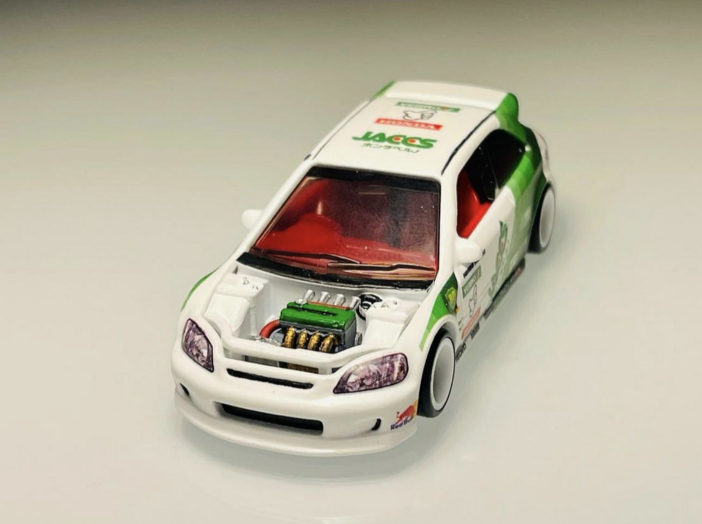 Set of 2 - Civic EK Engine Bay with ITBs