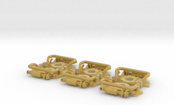 Set of 6 RWB Replacement Exhaust Single Turbo