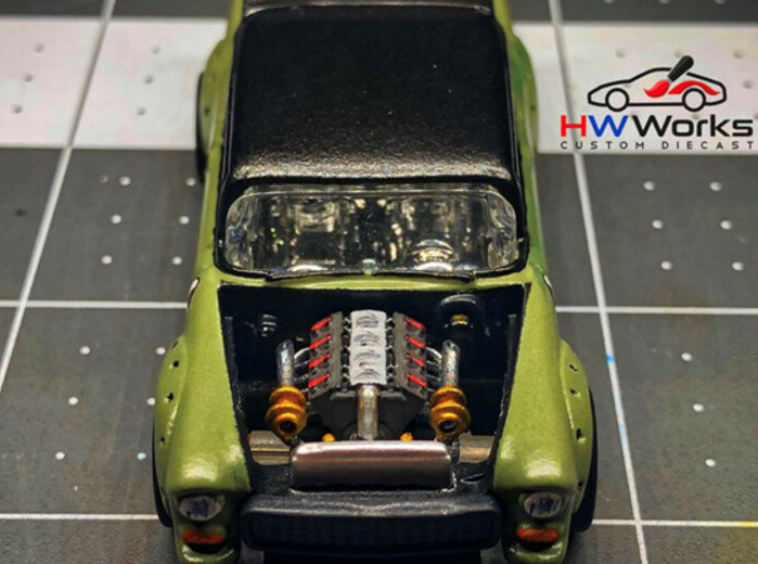 Set of 4 - LS Twin Turbo Engine