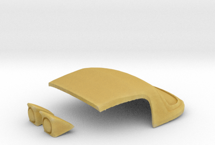 Miata hardtop (with rear Glass) and Pop up Lights