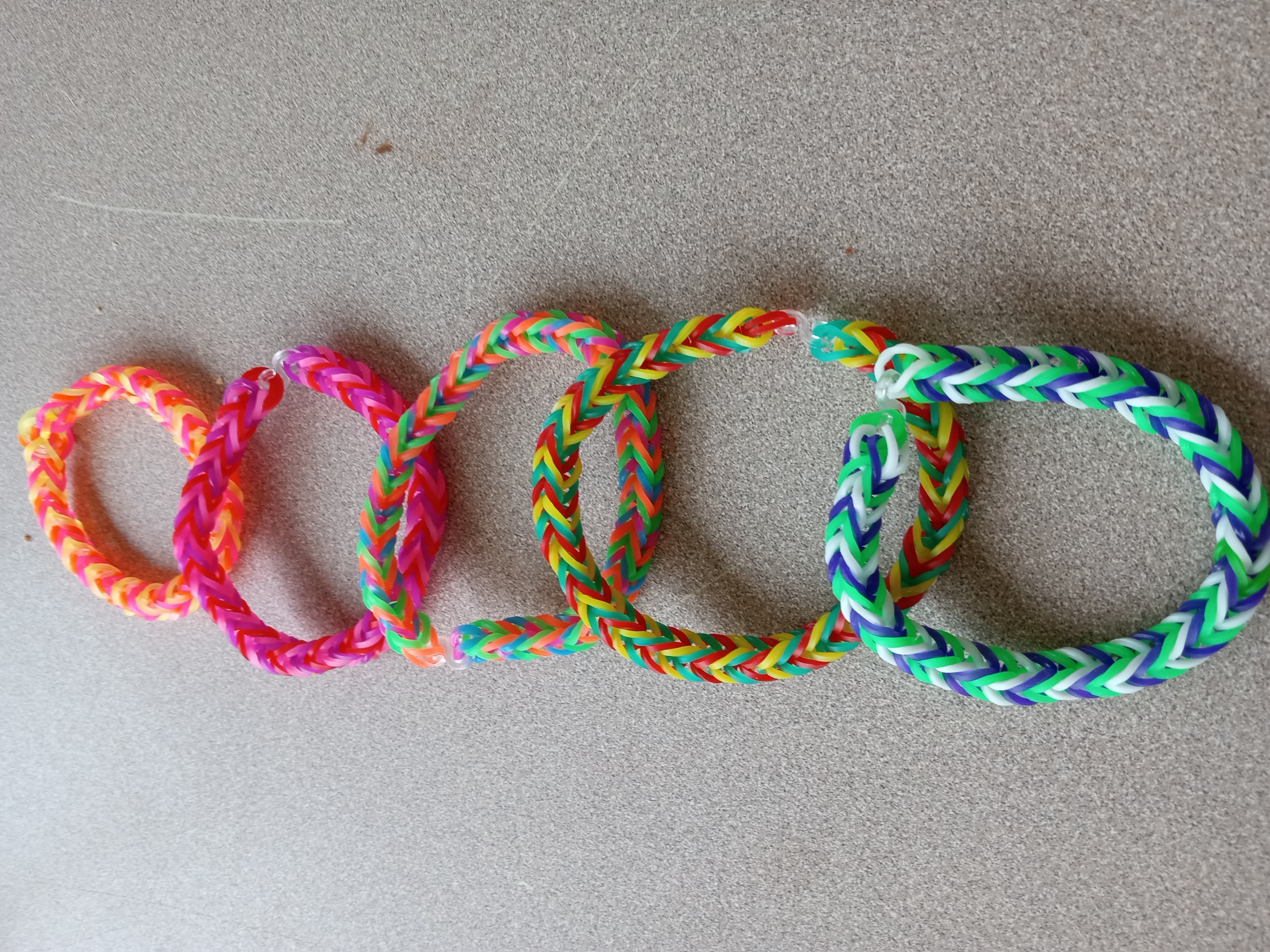 Loom Band Bracelets part 2