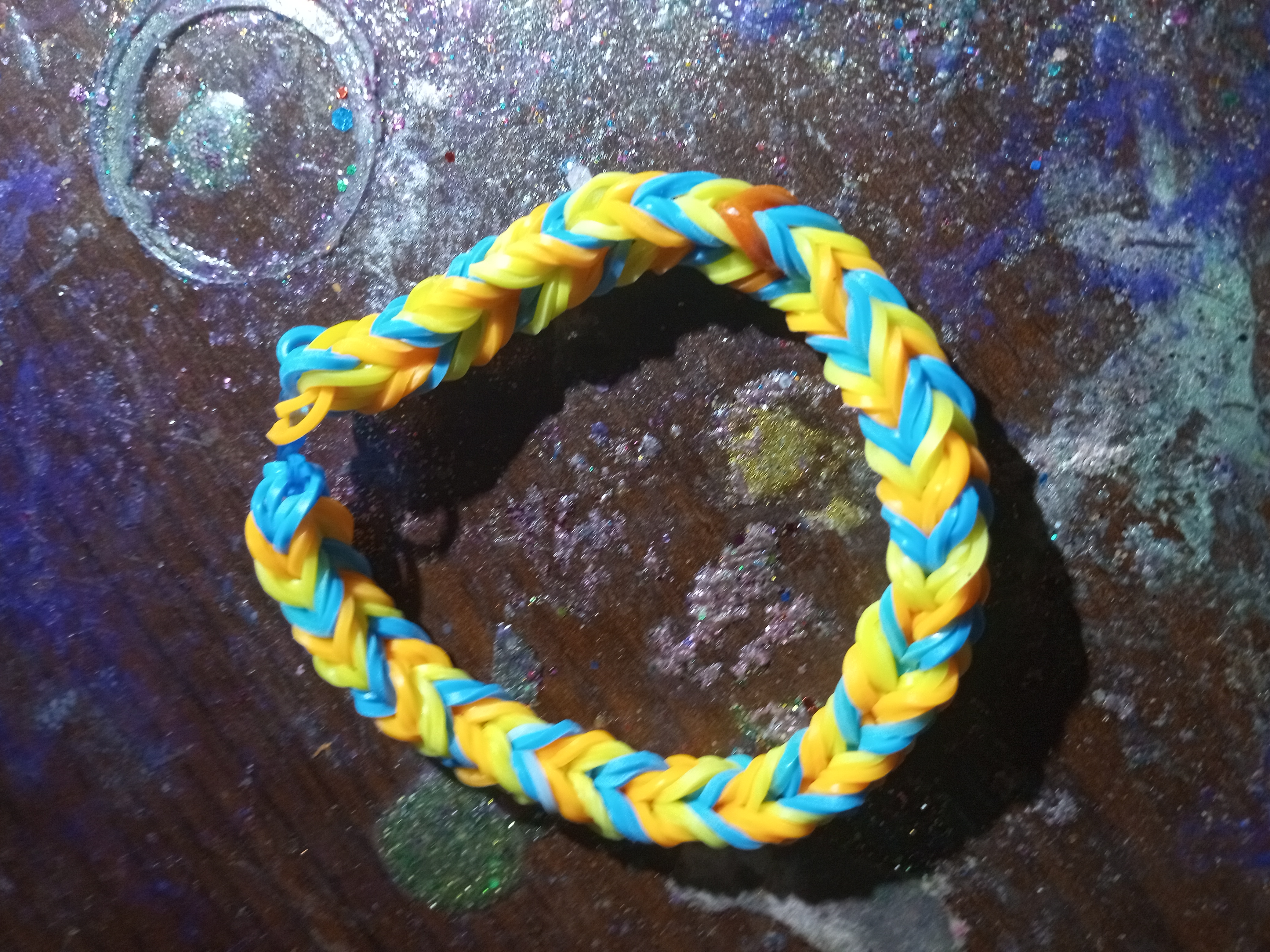 Double Fishtail Loom Band Bracelets