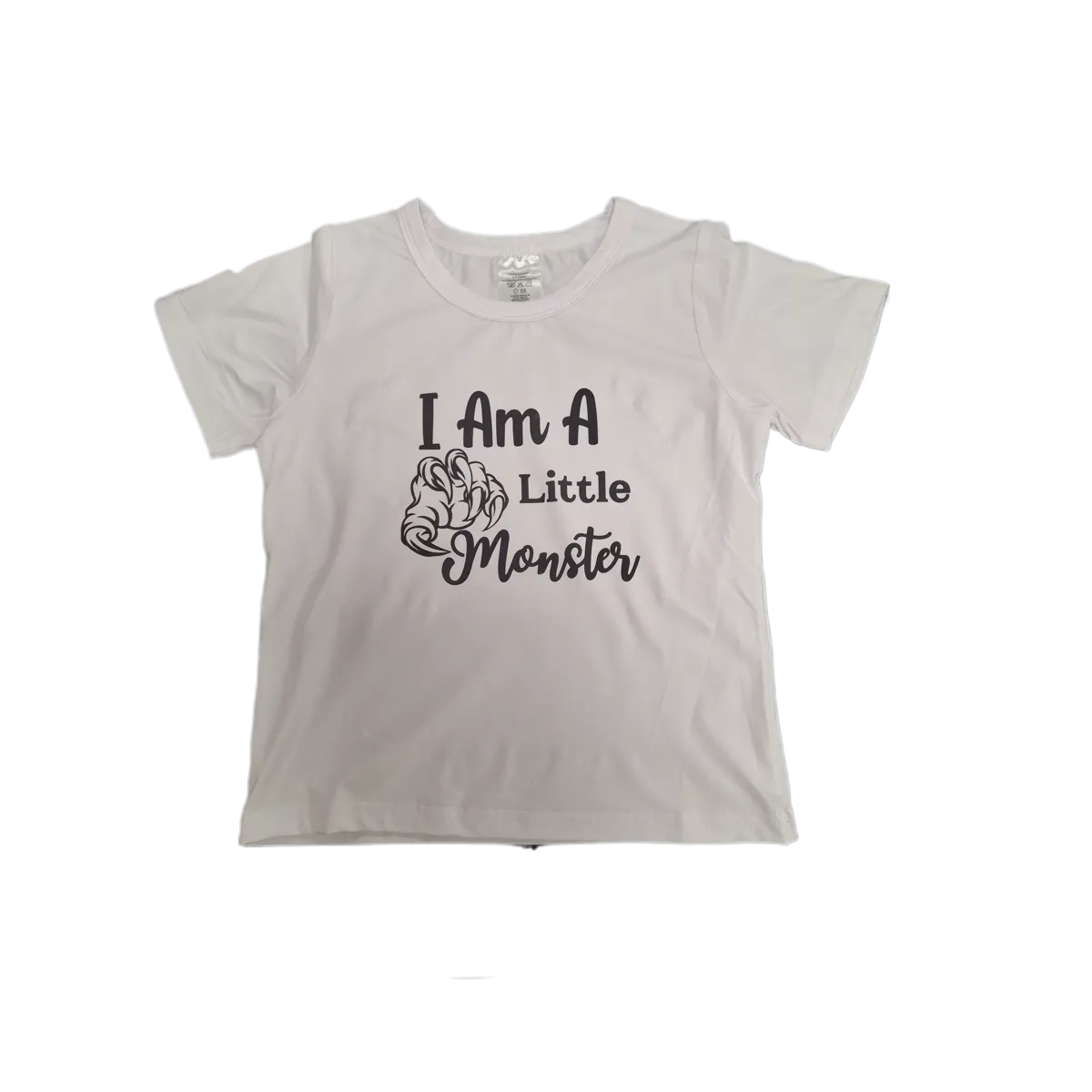 Children's T Shirt Little Monster available in 4 sizes