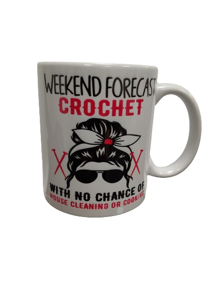 Custom Printed Funny Crochet 11oz Ceramic Coffee Mug/Tea Cup Mug102