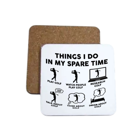 Novelty Funny Coffee Tea Drink MDF Coaster Coa2017