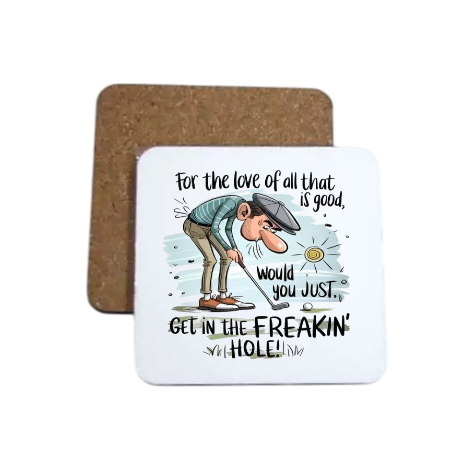 Novelty Funny Coffee Tea Drink MDF Coaster Coa2018