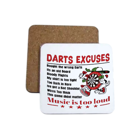 Novelty Funny Coffee Tea Drink MDF Coaster Coa2019
