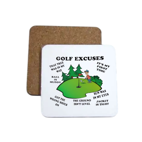 Novelty Funny Coffee Tea Drink MDF Coaster Coa2020