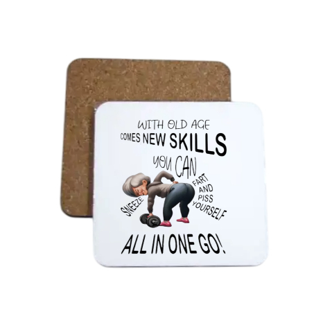Novelty Funny Coffee Tea Drink MDF Coaster Coa2022