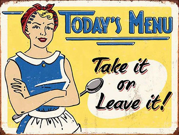 Vintage Style Retro Metal Fridge Magnet -