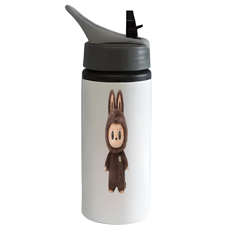Labubu Metal 650ml Drinks Bottle Any Name