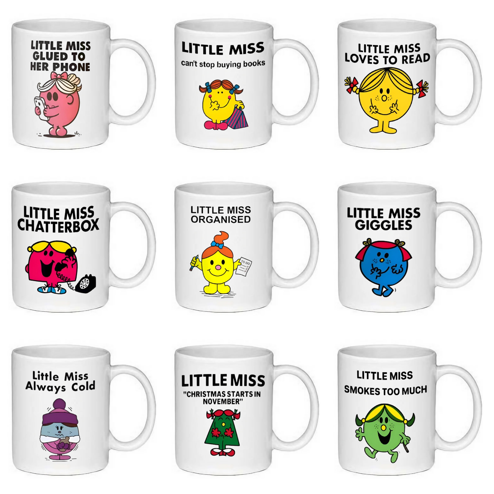 Custom Printed Funny Little Miss 11oz Ceramic Coffee Mug/Tea Cup
