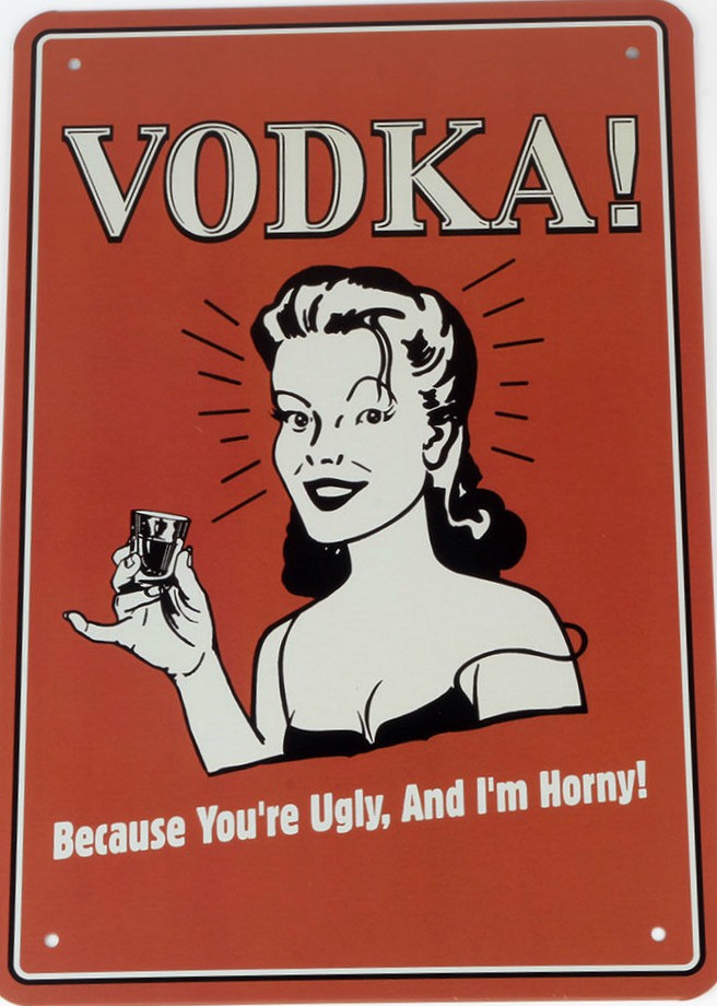 Vintage Style Retro Metal Plaque Wall Sign -
