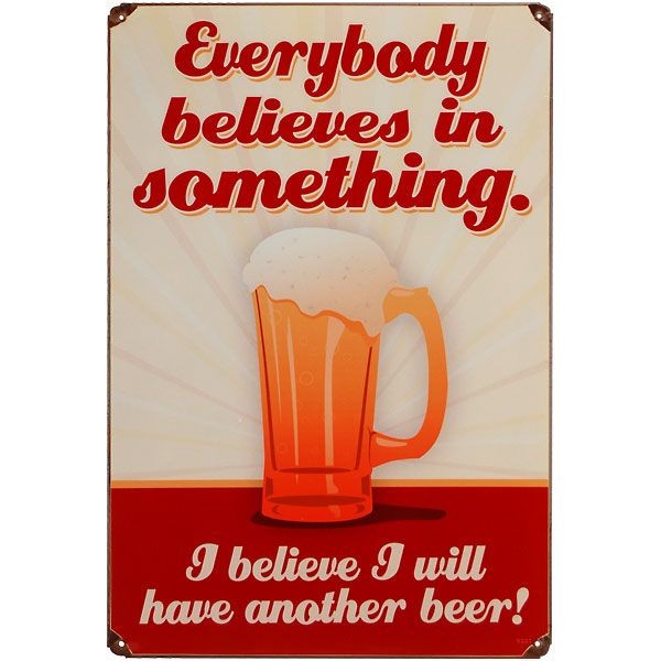 Vintage Style Retro Metal Plaque Wall Sign -