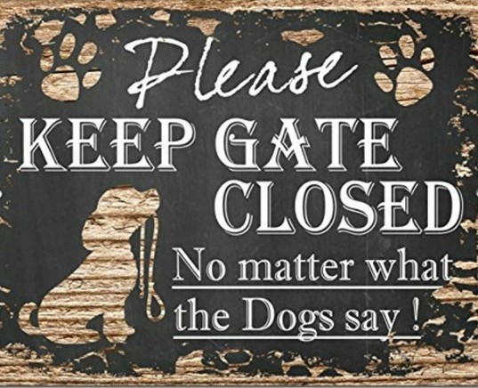 Vintage Style Retro Metal Plaque Wall Sign -