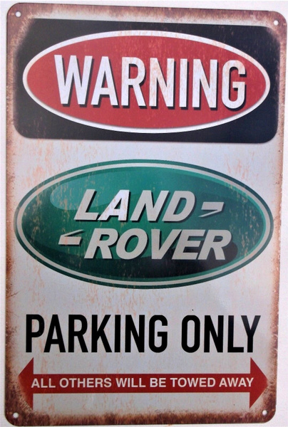 Vintage Style Retro Metal Plaque Wall Sign -