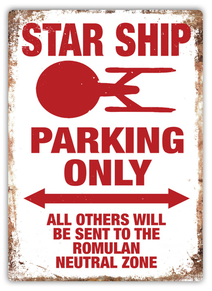Vintage Style Retro Metal Plaque Wall Sign -