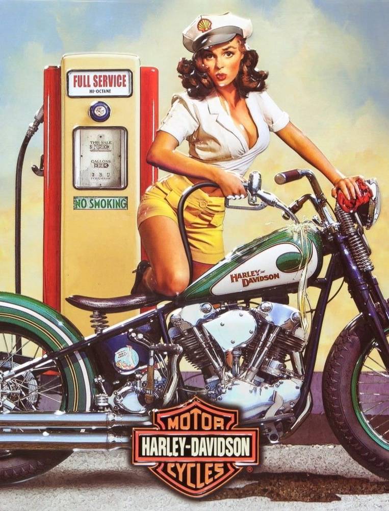 Vintage Style Retro Metal Plaque Wall Sign -