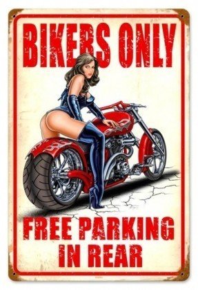 Vintage Style Retro Metal Plaque Wall Sign -