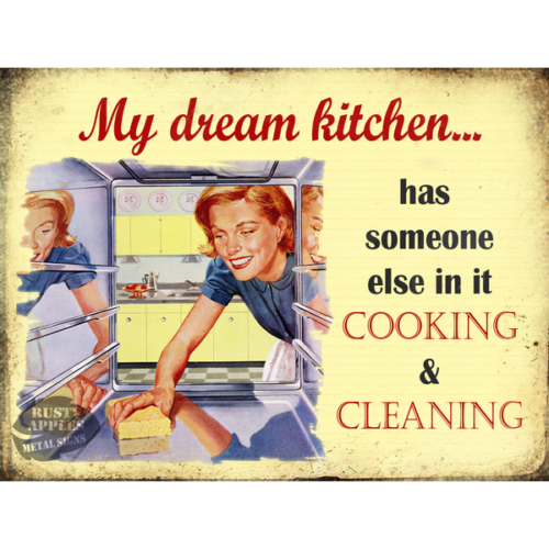 Vintage Style Retro Metal Plaque Wall Sign -