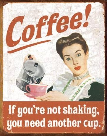 Vintage Style Retro Metal Plaque Wall Sign -