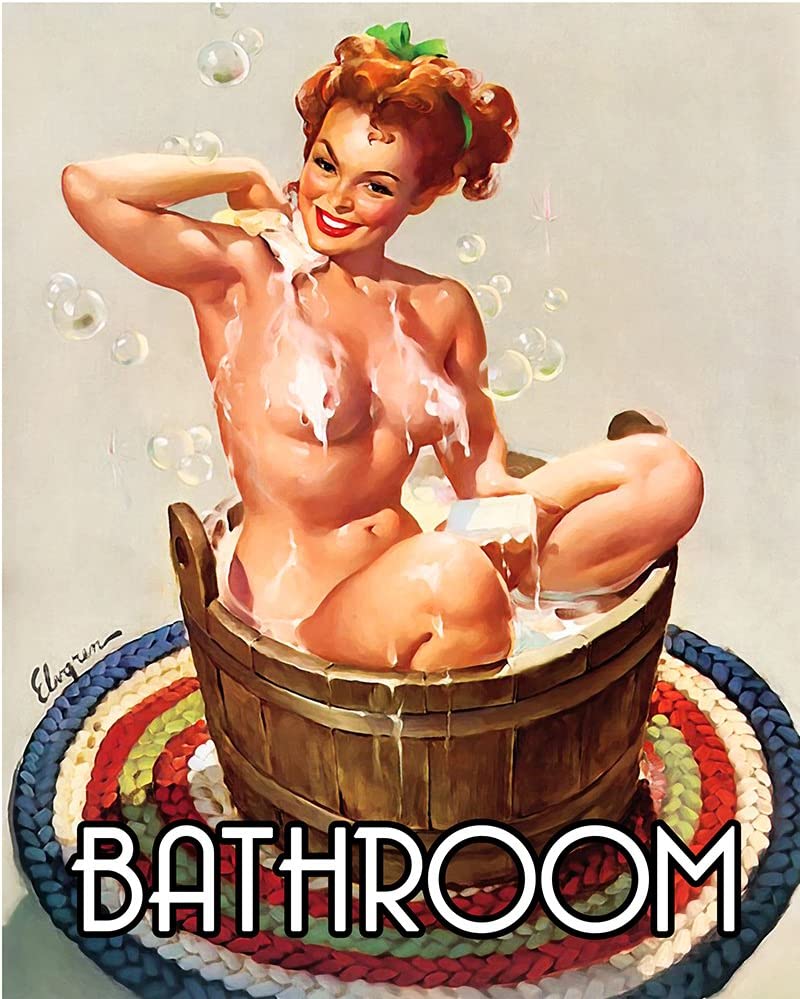 Vintage Style Retro Metal Plaque Wall Sign -