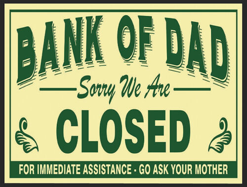 Vintage Style Retro Metal Plaque Wall Sign -