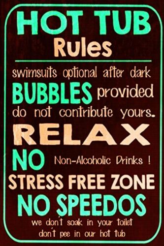 Vintage Style Retro Metal Plaque Wall Sign -