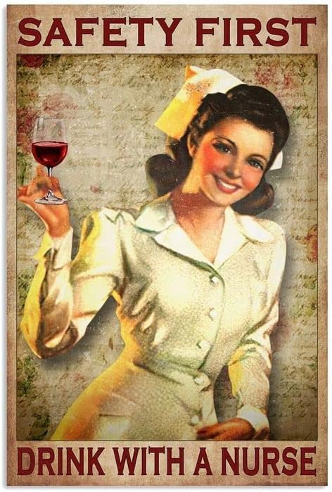 Vintage Style Retro Metal Plaque Wall Sign -