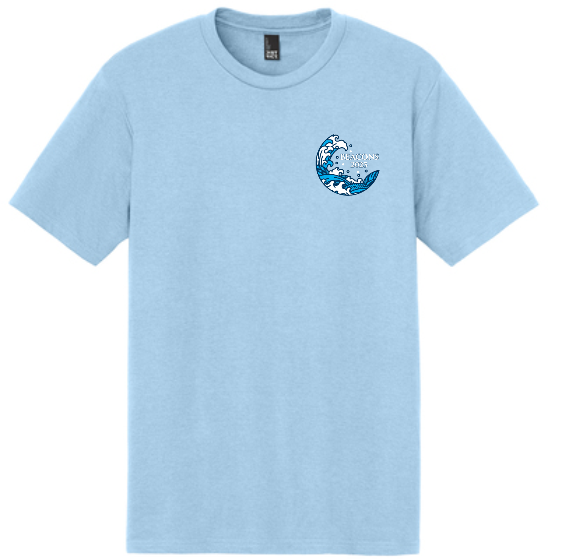 Beacons Ice Blue Tri Blend Tee