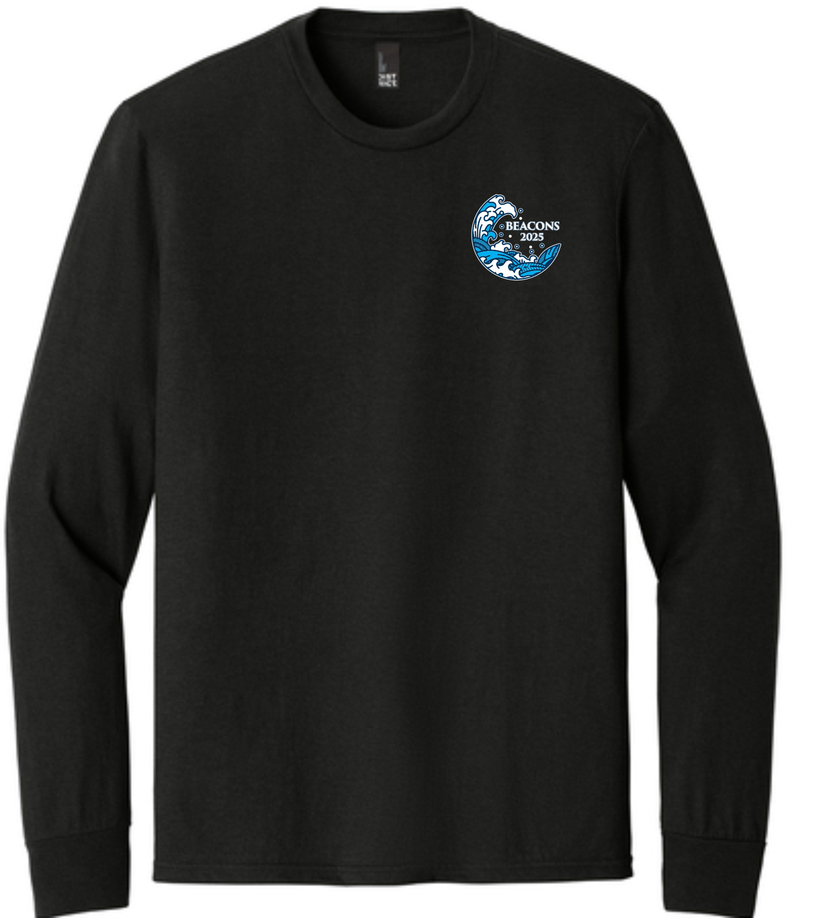 Beacons Black Tri Blend Long Sleeve Tee