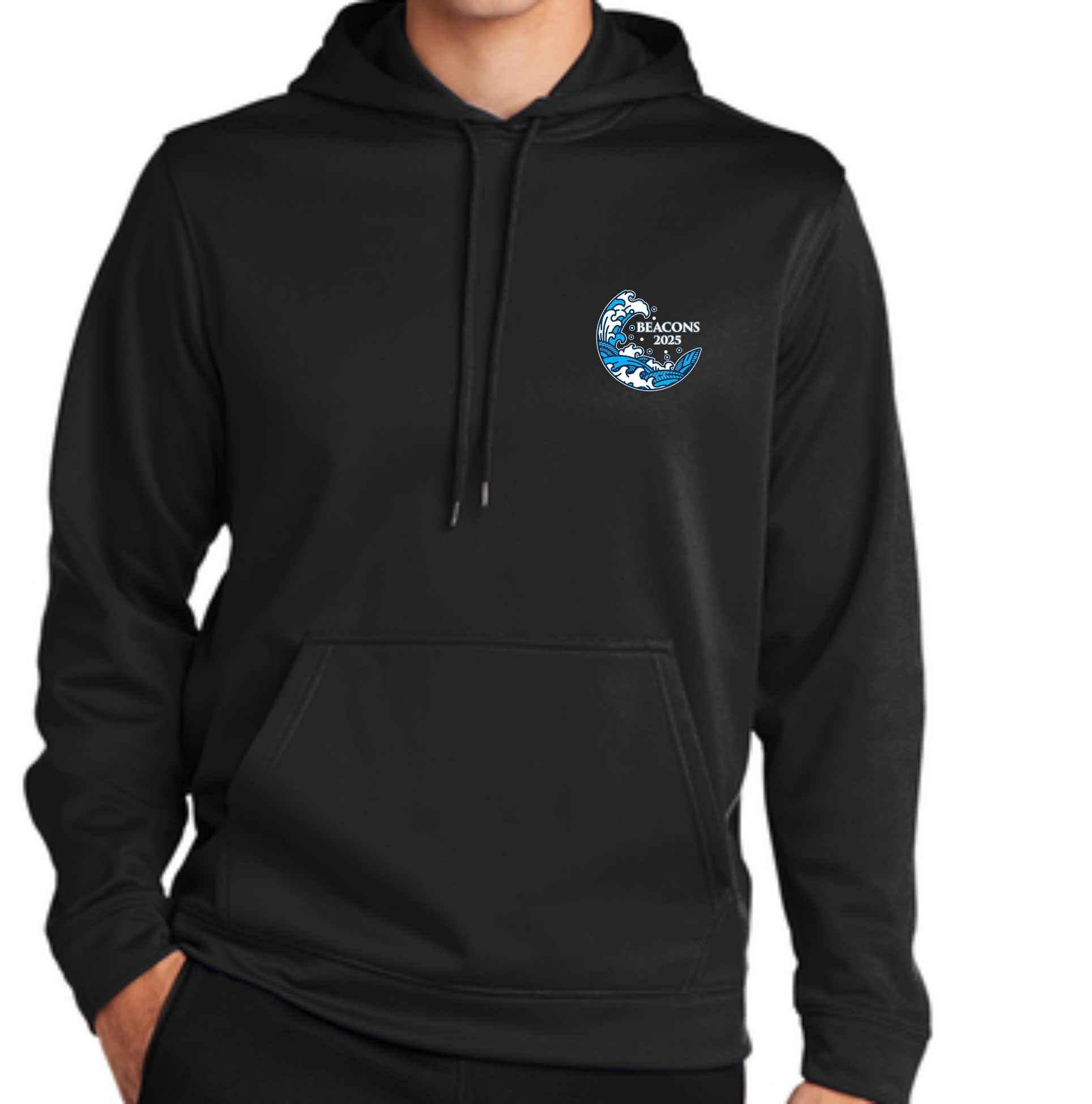 Beacons Black Sport-Tek Fleece Hoodie