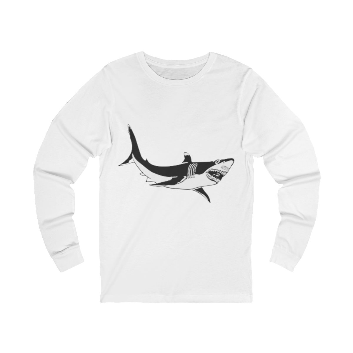 Great White Shark Long Sleeve T-Shirt Great White Shark Long Sleeve T-Shirt