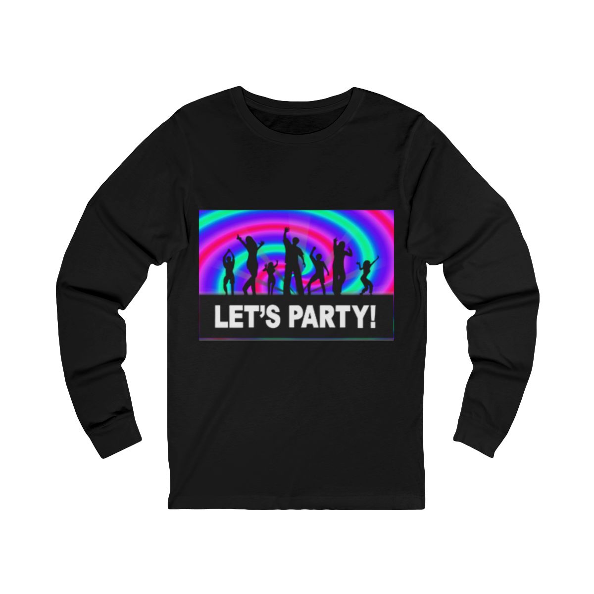Let's Party Rainbow Dancers Long Sleeve T-Shirt Let's Party Rainbow Dancers Long Sleeve T-Shirt
