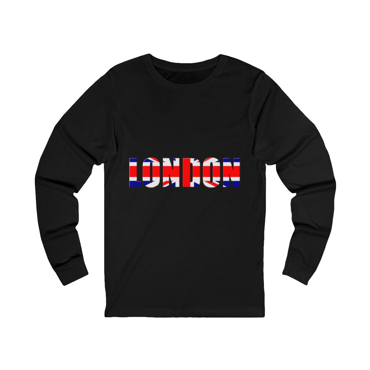 London Union Jack Flag Long Sleeve T-Shirt London Union Jack Flag Long Sleeve T-Shirt