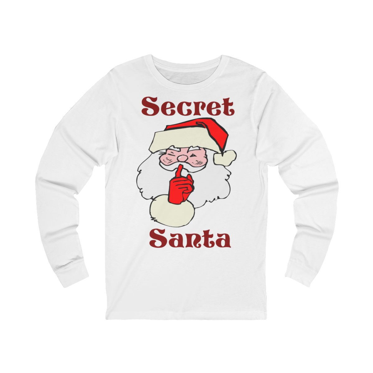 Secret Santa Christmas Long Sleeve T-Shirt Secret Santa Christmas Long Sleeve T-Shirt