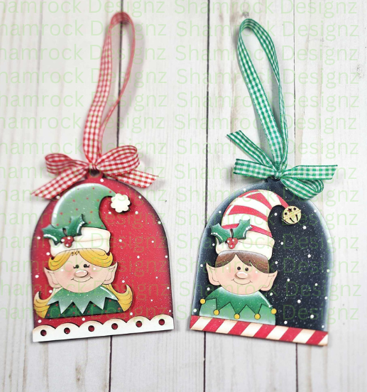 Elf Ornaments