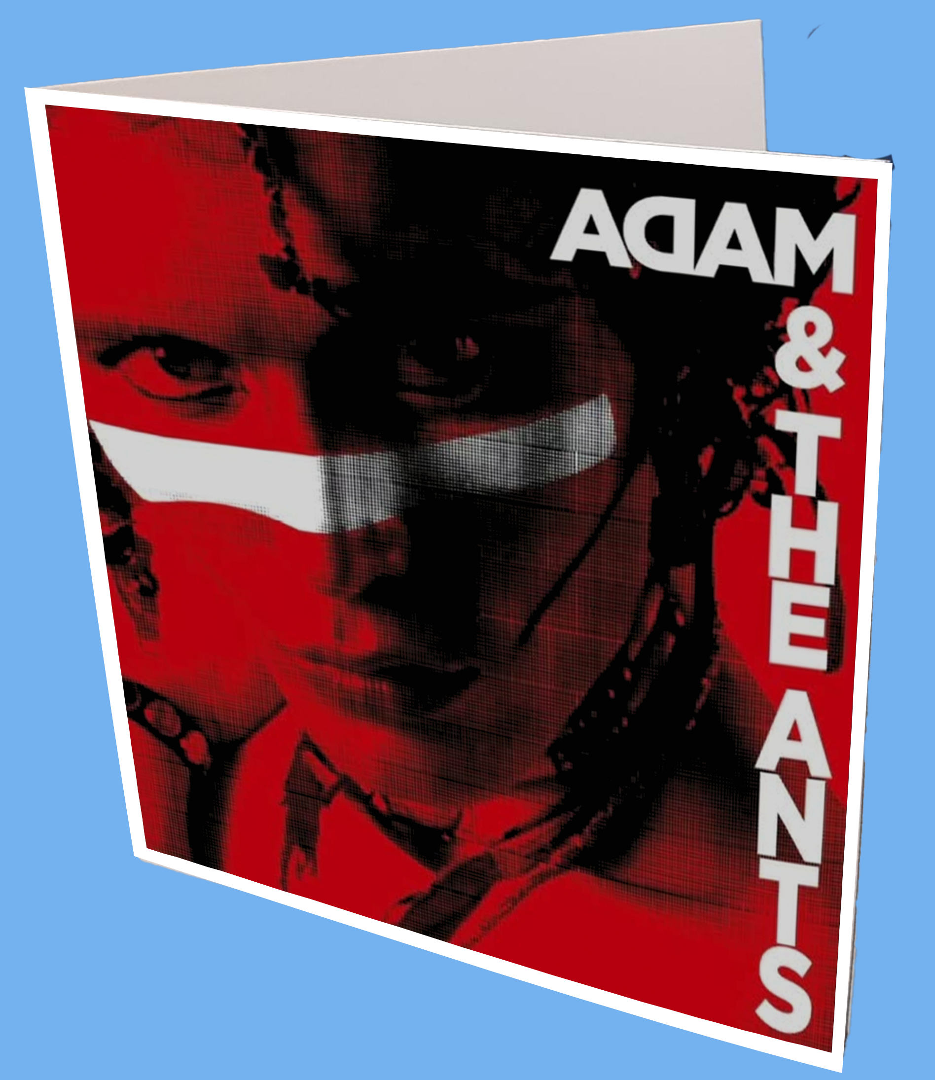Adam &the Ants Greeting Card