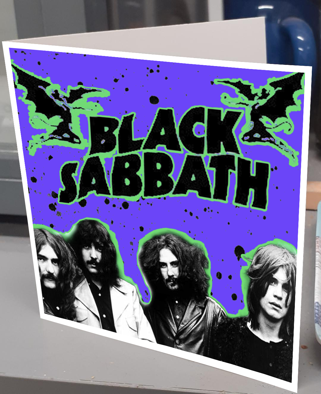 Black Sabbath Greeting Card